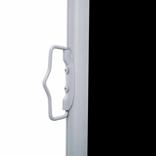 Retractable Side Awning Outdoor Patio Garden Wall Privacy Screen Black 100x600cm - Image 8