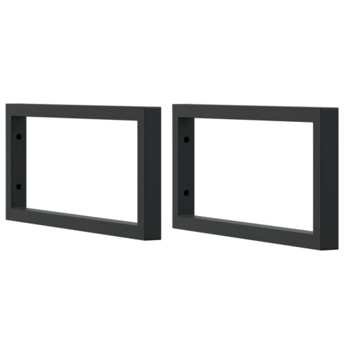Basin Shelf Wall Mounted Steel Solid Wood Oak - Image 7