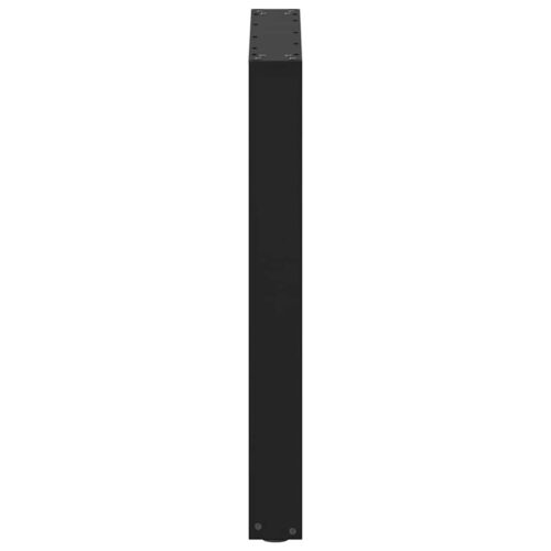 Dining Table Legs U-Shaped 2pcs Black 60x(72-73)cm Steel - Image 6