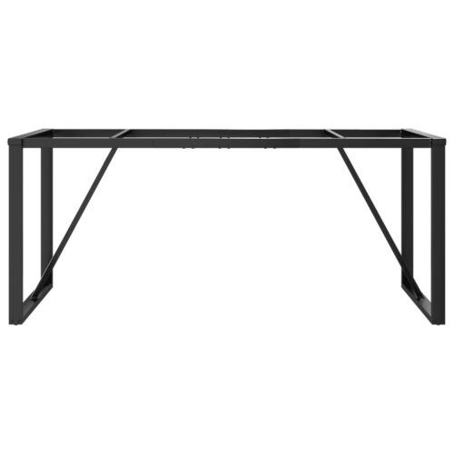 Dining Table Legs O-Frame 160x80x73cm Steel - Image 4