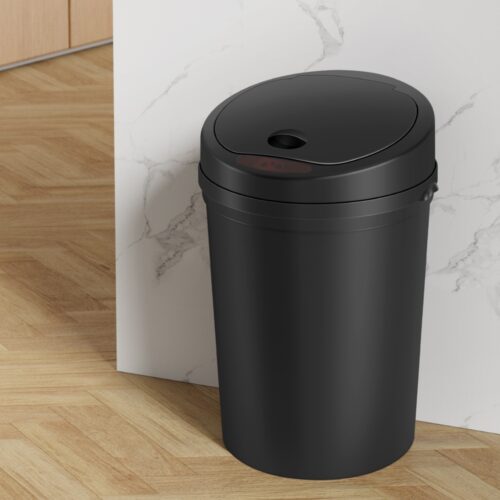 Devanti Sensor Bin Motion Rubbish Bins Kitchen Automatic Trash Can Black 9L - Image 7