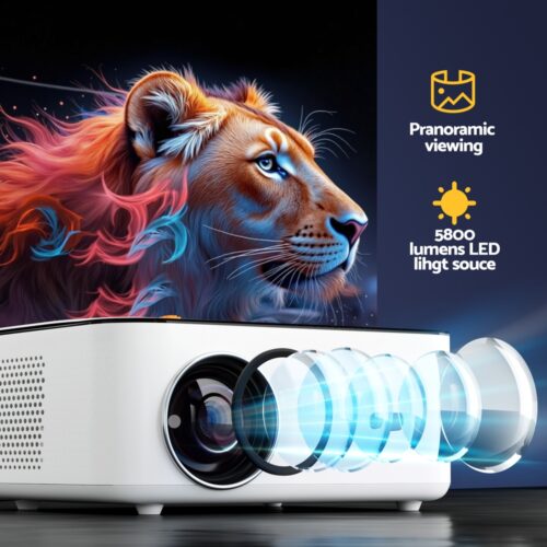Devanti Video Project 4K 1080P Android 5G Wifi Home Cinema - Image 5