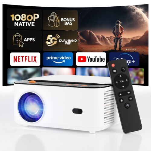 Devanti Video Project 4K 1080P Android 5G Wifi Home Cinema - Image 7