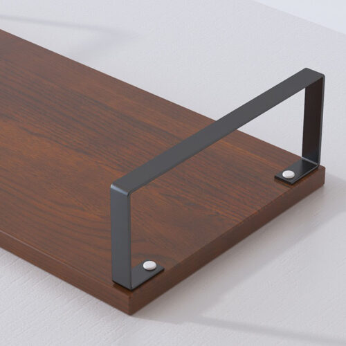 40cm Black Computer Monitor Heightening Stand Desktop Support Station Rack - Image 6