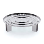 28cm Stainless Steel Steamer Insert Stock Pot Steaming Rack Stockpot Tray