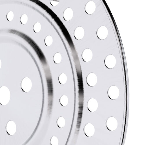 28cm Stainless Steel Steamer Insert Stock Pot Steaming Rack Stockpot Tray - Image 7