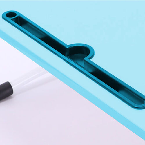 2x Blue Portable Bed Table Adjustable Folding Bed Sofa Study Table Laptop Mini Desk with Notebook Stand Cup Holder - Image 7