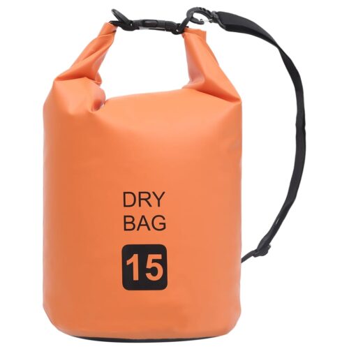 Dry Bag Orange 15 L PVC - Image 11