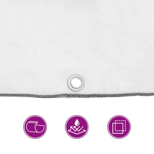 Clear Tarpaulin with Eyelets 2x3M Polyethylene Camping Garden Poly Tarps Cover - Image 11