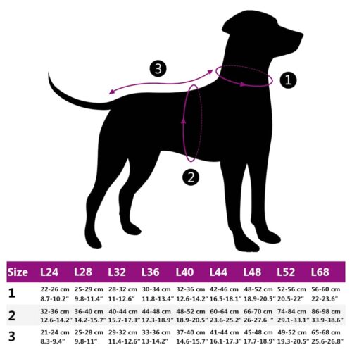 Dog Coat with Harness Waterproof Reflective Purple XL - Image 10