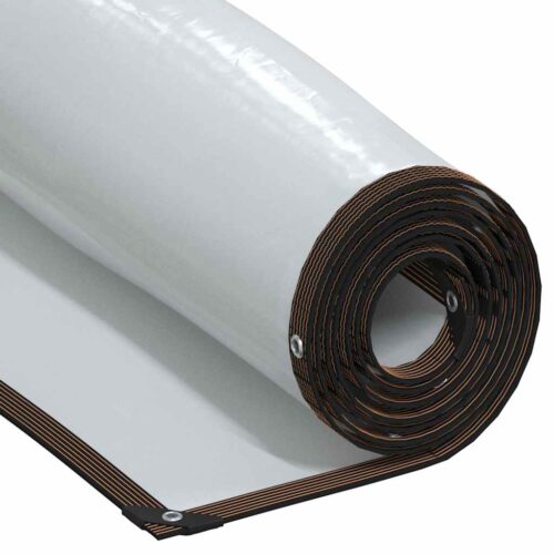 Clear Tarpaulin with Eyelets 3x3M Polyethylene Camping Garden Poly Tarps Cover
