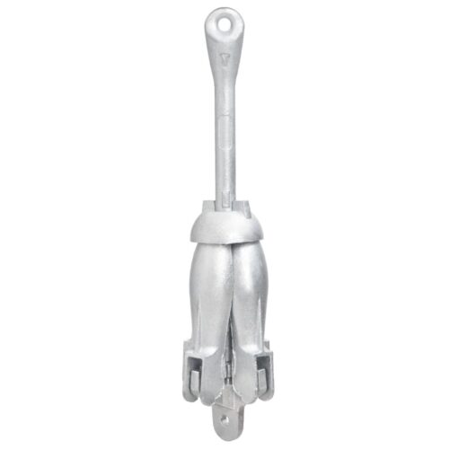Folding Anchor with Rope Silver 2.5 kg Malleable Iron - Image 5