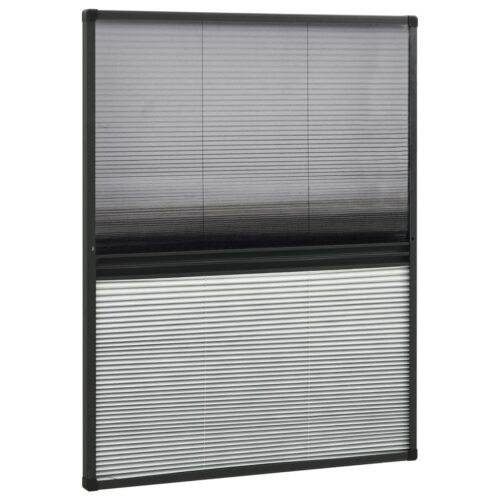 PlisseWindow Insect Screen Aluminium Mesh Privacy Blind Shade 80x100cm - Image 2