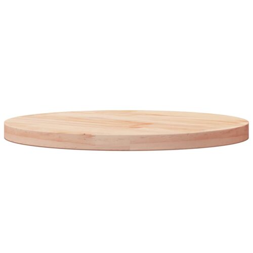 Round Table Top 40x2.5cm Solid Pine Wood DIY Desk Panel Board - Image 2