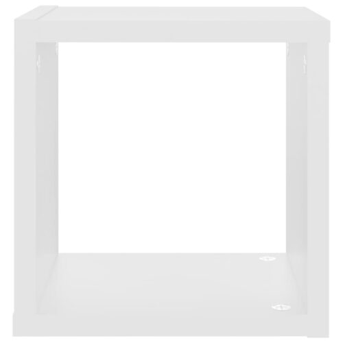 Wall Cube Shelves 6pcs White 22x15x22cm - Image 8