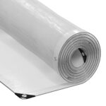 Clear Tarpaulin with Eyelets 3x4M Polyethylene Camping Garden Poly Tarps Cover