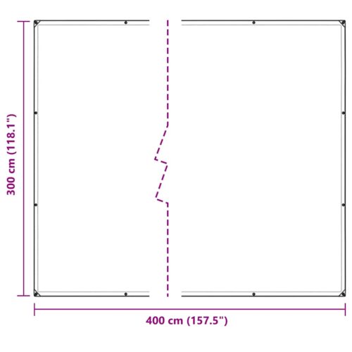 Clear Tarpaulin with Eyelets 3x4M Polyethylene Camping Garden Poly Tarps Cover - Image 10