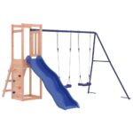 Outdoor Playset Solid Douglas Wood