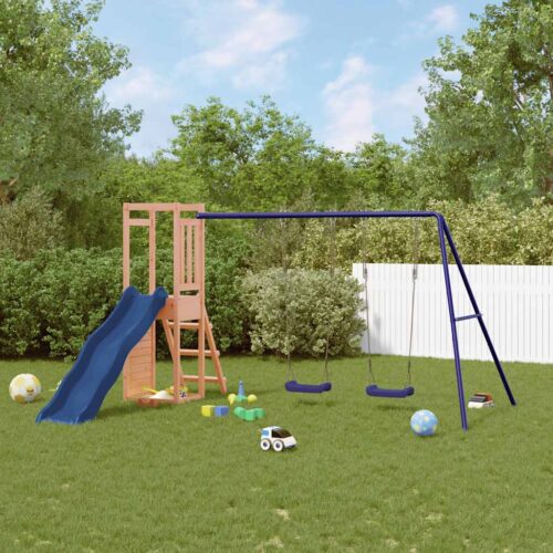 Outdoor Playset Solid Douglas Wood - Image 13