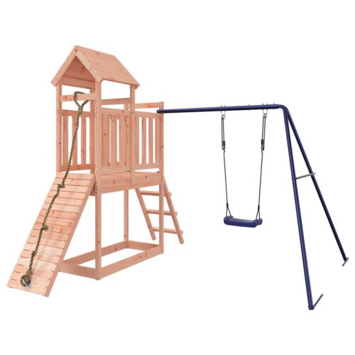 Outdoor Playset Solid Douglas Wood