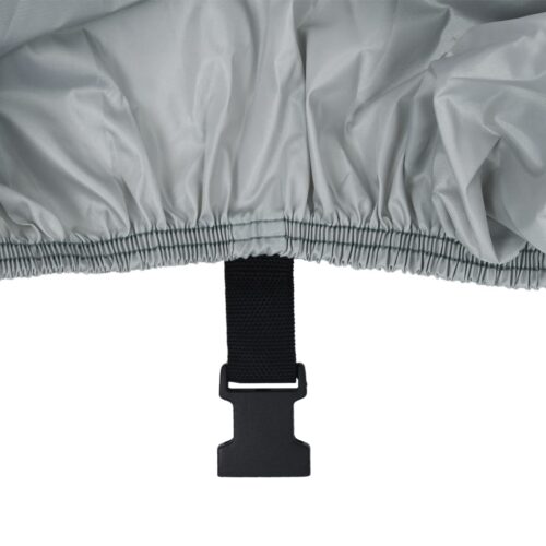 519-580cm 294cm Boat Cover Heavy Duty Marine with Storage Bag Grey - Image 7