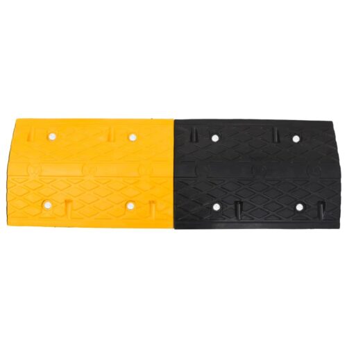 Speed Hump Yellow Black 97x32.5x4cm Rubber - Image 3