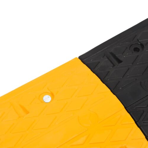 Speed Hump Yellow Black 97x32.5x4cm Rubber - Image 5