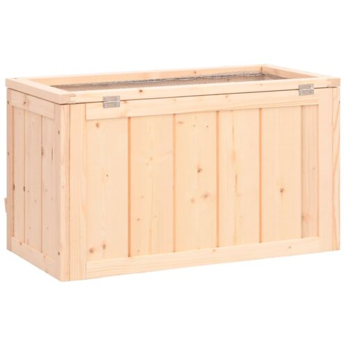 Hamster Cage 60x30x35cm Solid Wood Fir - Image 6