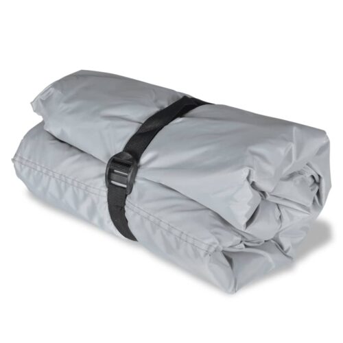 2pcs 519-580cm 294cm Boat Cover Heavy Duty Marine with Storage Bag Grey - Image 5