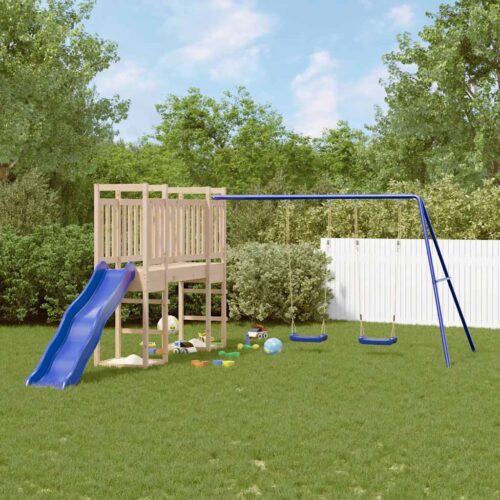 Outdoor Playset Solid Pine Wood