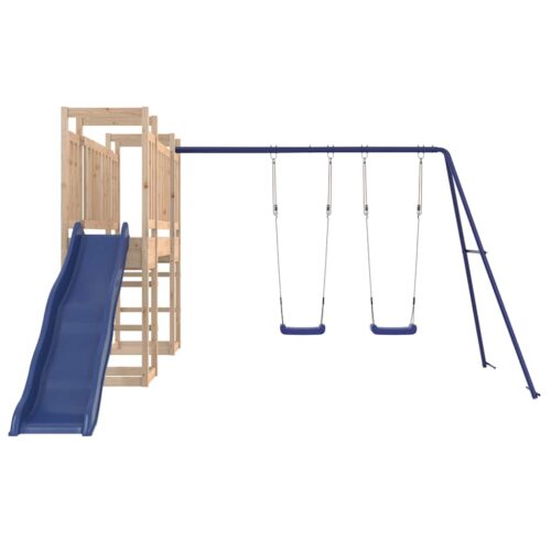 Outdoor Playset Solid Pine Wood - Image 4