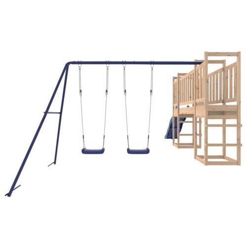 Outdoor Playset Solid Pine Wood - Image 7