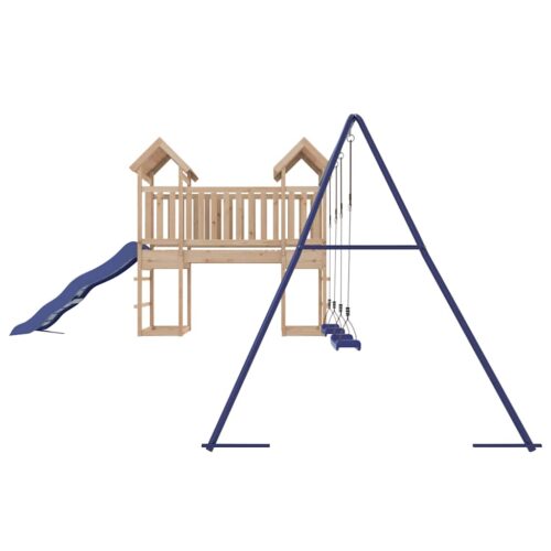 Outdoor Playset Solid Pine Wood - Image 6