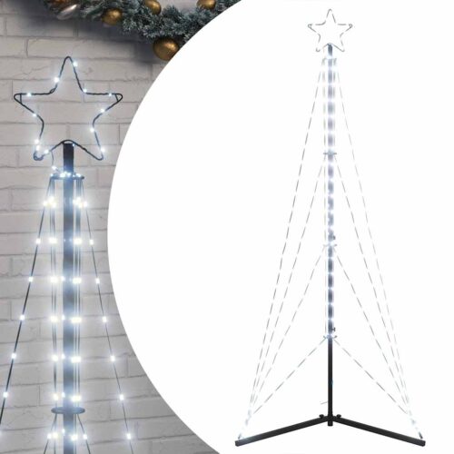 LED Christmas Tree 363  LED Lights Cold White 182cm - Image 2
