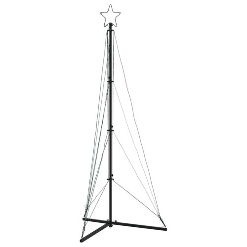 LED Christmas Tree 363  LED Lights Cold White 182cm - Image 6