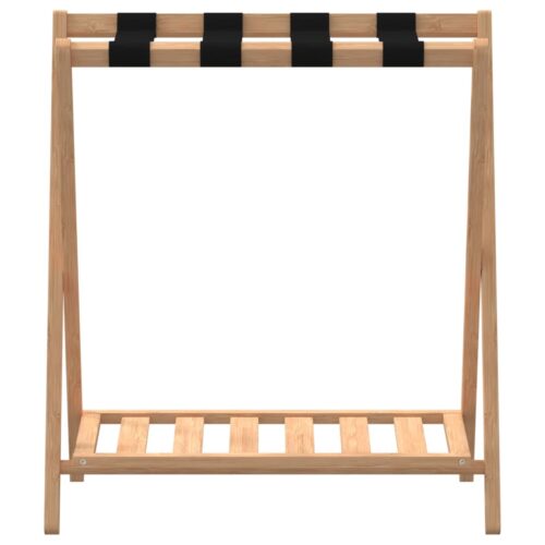 Luggage Rack 68x38x58cm Bamboo - Image 3