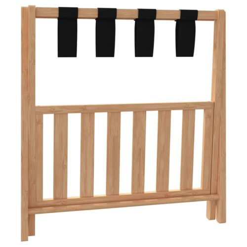 Luggage Rack 68x38x58cm Bamboo - Image 5