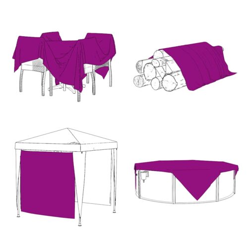 Clear Tarpaulin with Eyelets 2x3M PVC - Image 6