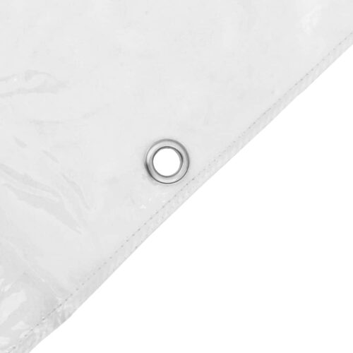 Clear Tarpaulin with Eyelets 2x3M PVC - Image 9