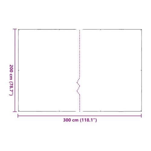 Clear Tarpaulin with Eyelets 2x3M PVC - Image 12