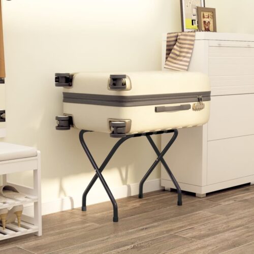 Luggage Rack Black 56x40x49cm