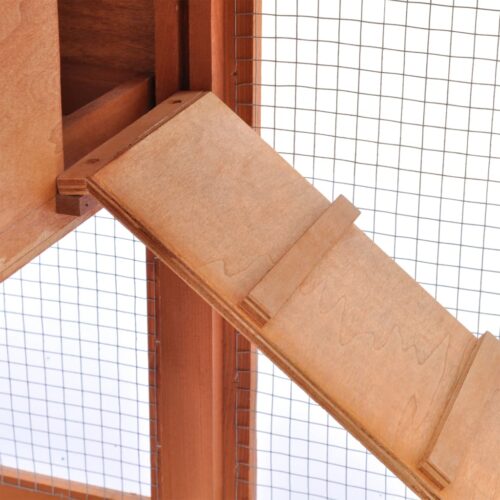Outdoor Large Rabbit Hutch Small Animal House Pet Cage Wood - Image 5