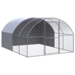 Outdoor Chicken Coop 3x4x2mGalvanised Steel