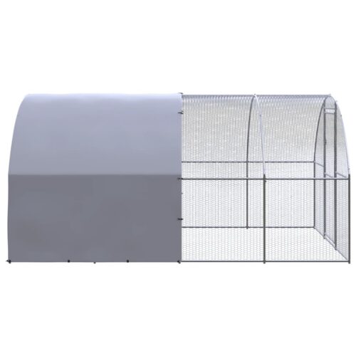 Outdoor Chicken Coop 3x4x2mGalvanised Steel - Image 4
