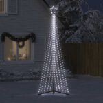 LED Christmas Tree 495  LED Lights Cold White 302cm