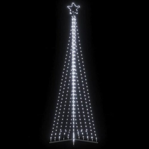 LED Christmas Tree 495  LED Lights Cold White 302cm - Image 3