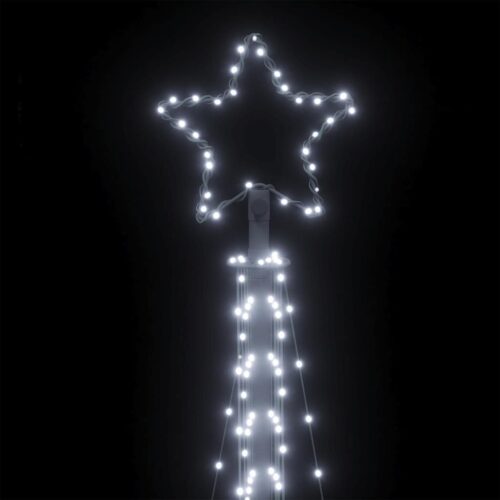 LED Christmas Tree 495  LED Lights Cold White 302cm - Image 10