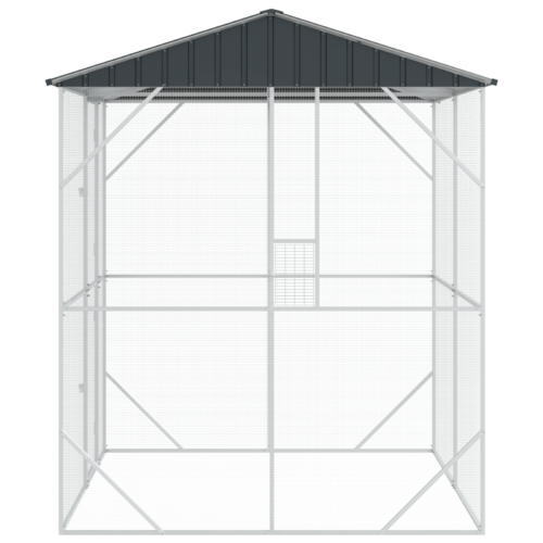 Bird Cage Anthracite 215 x 208 x 247cm Galvanised steel - Image 7