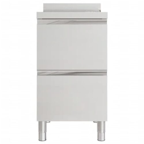 Commercial Kitchen Cabinets with 2 Drawers 2pcs 50x60x96cm - Image 4