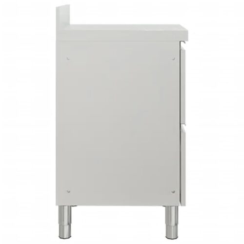 Commercial Kitchen Cabinets with 2 Drawers 2pcs 50x60x96cm - Image 5